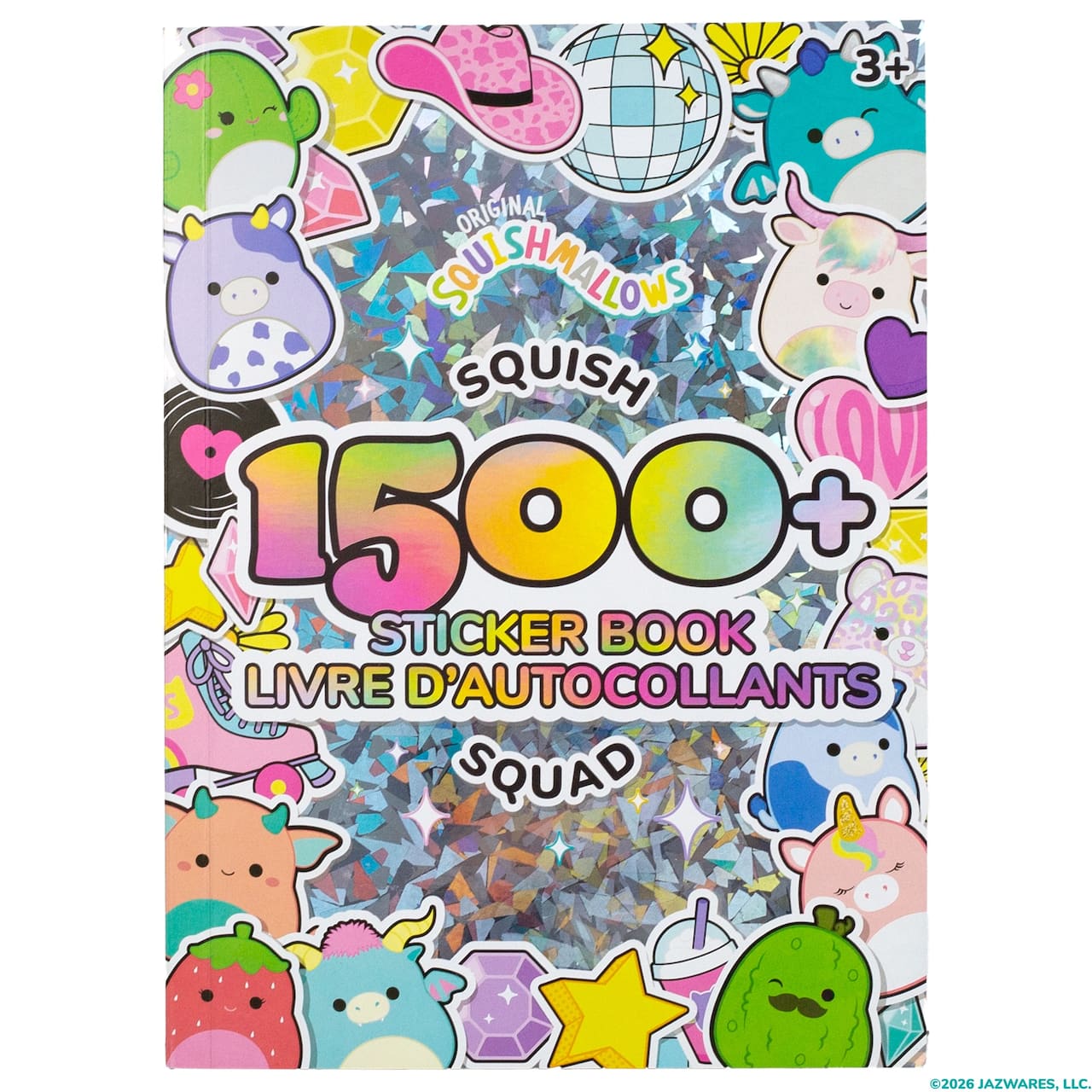Livret de plus de 1 500 autocollants Original de Squishmallows